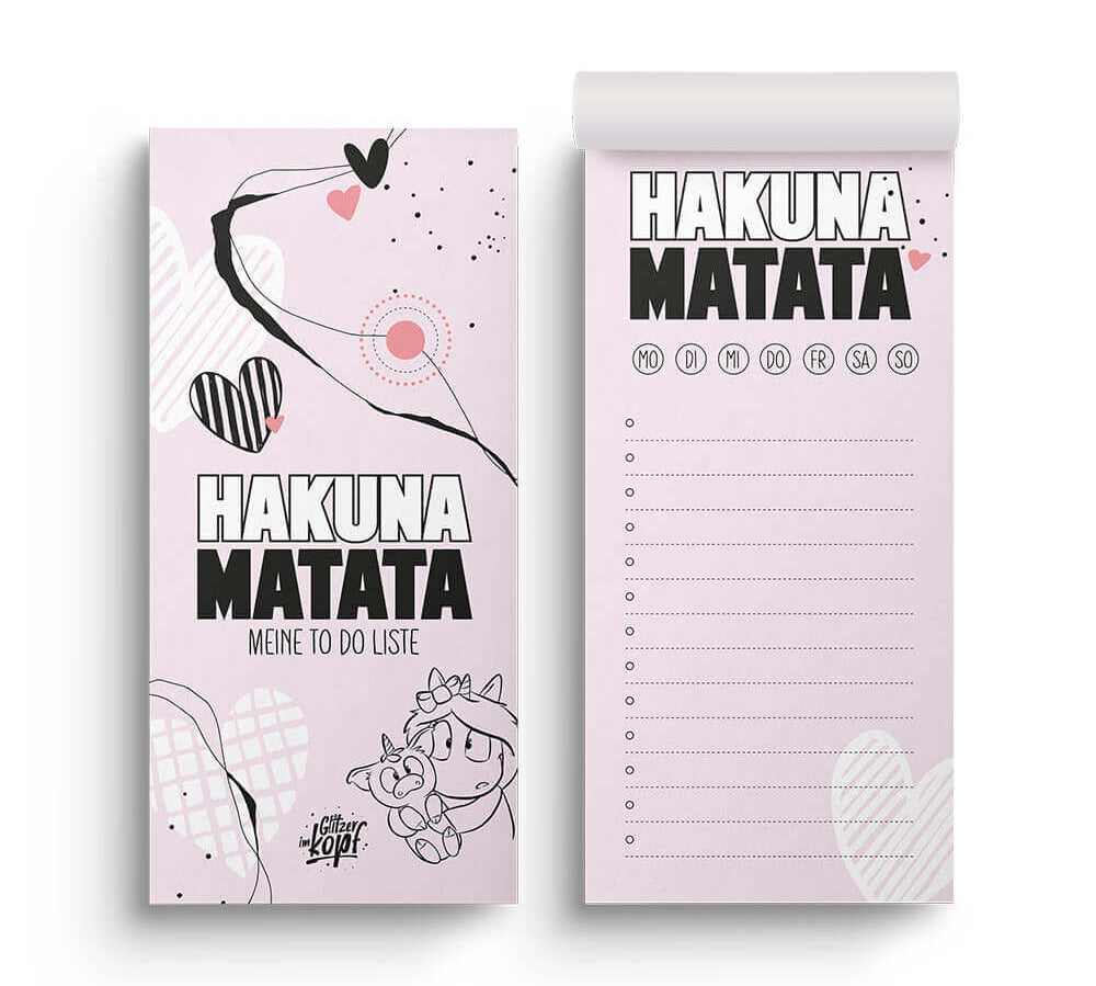 Set S Hakuna Matata - Einhorn Mina Set